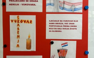 Sjećanje na Vukovar i Škabrnju: Radovi učenika