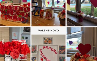 Valentinovska pošta u školskoj knjižnici