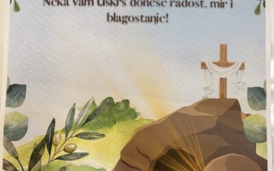 Uskrsni pano naših učenika