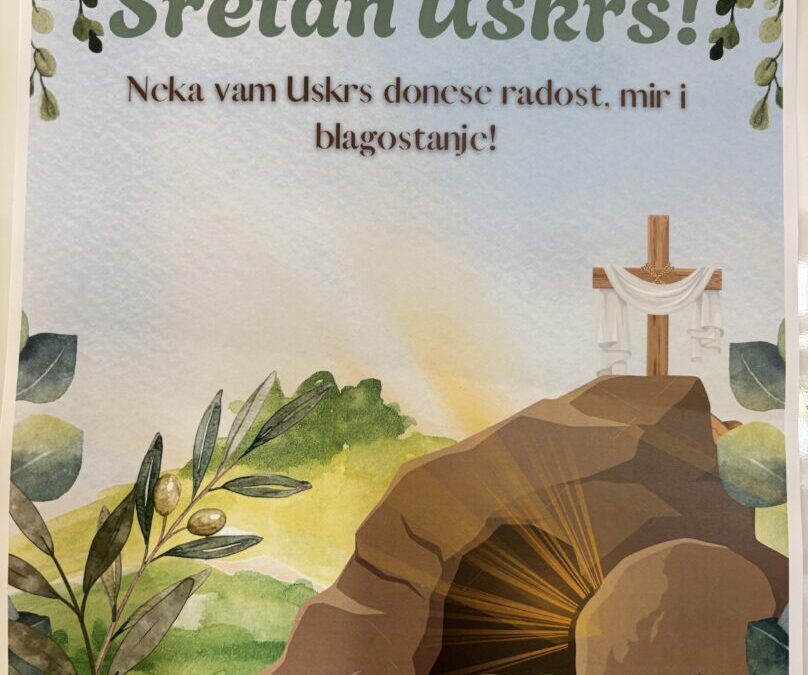 Uskrsni pano naših učenika