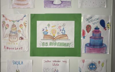 Kreativni učenici uljepšali školu povodom 65. rođendana