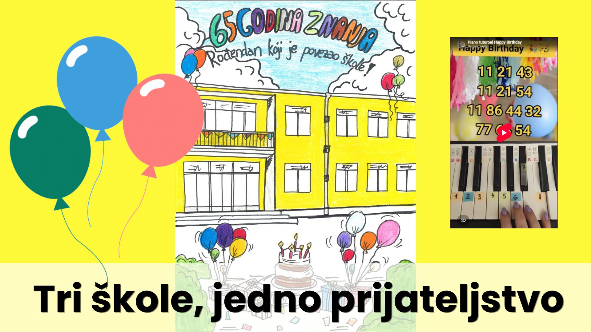 Tri škole, jedno prijateljstvo